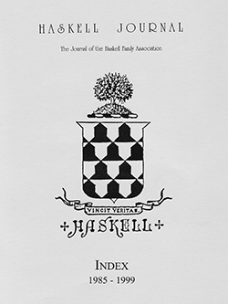 Cover of index 1985-1999